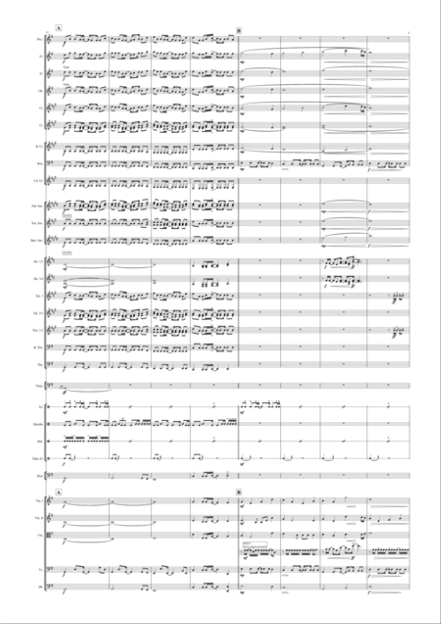 Baba Yetu Baba Yetu Full Orchestra scores gallery preview page 3