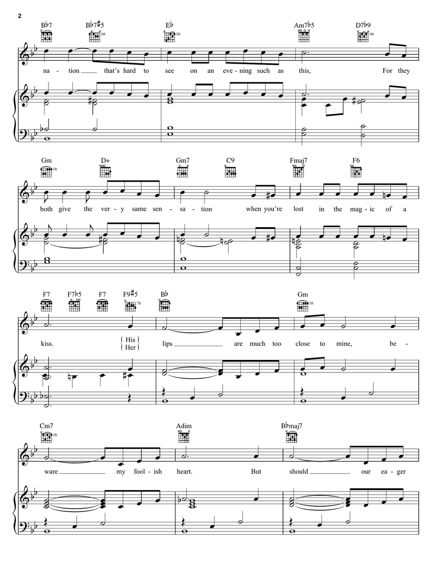 My Foolish Heart Acoustic Guitar scores gallery preview page 2