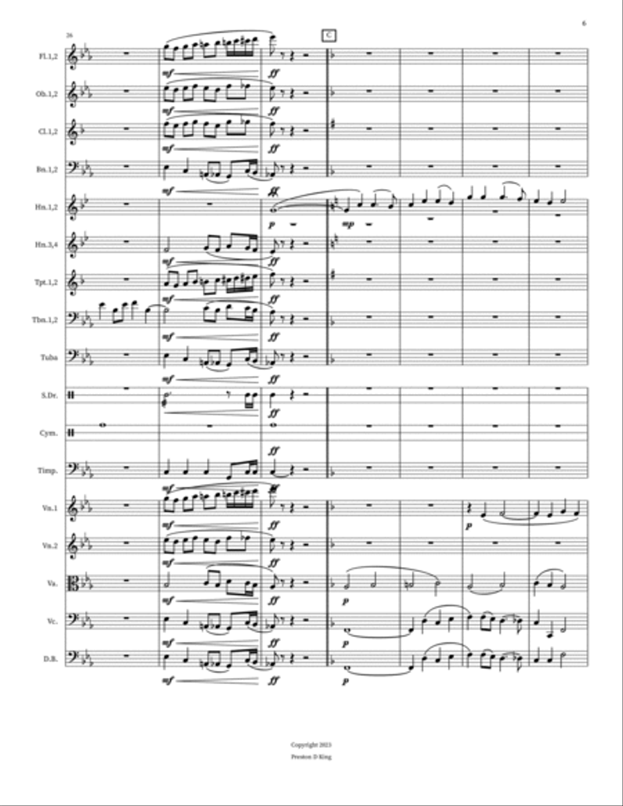 Potpourri of Carols Bassoon scores gallery preview page 6
