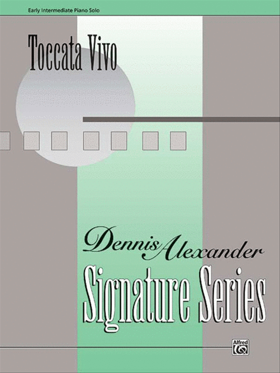 Toccata Vivo Piano Solo scores gallery preview page 1