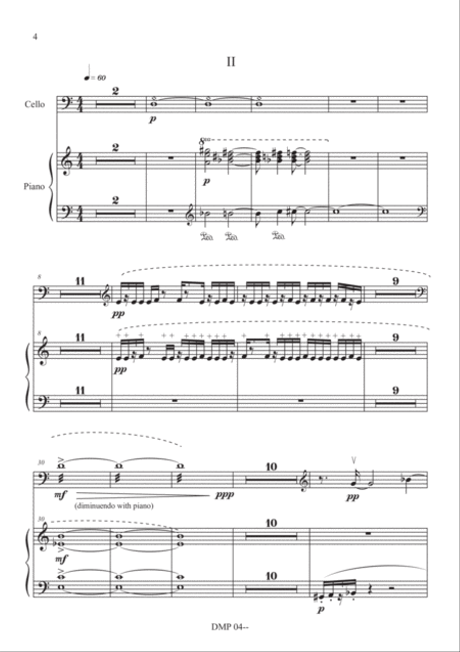 Silent Durations IXa (a Zen experience) Piano scores gallery preview page 4