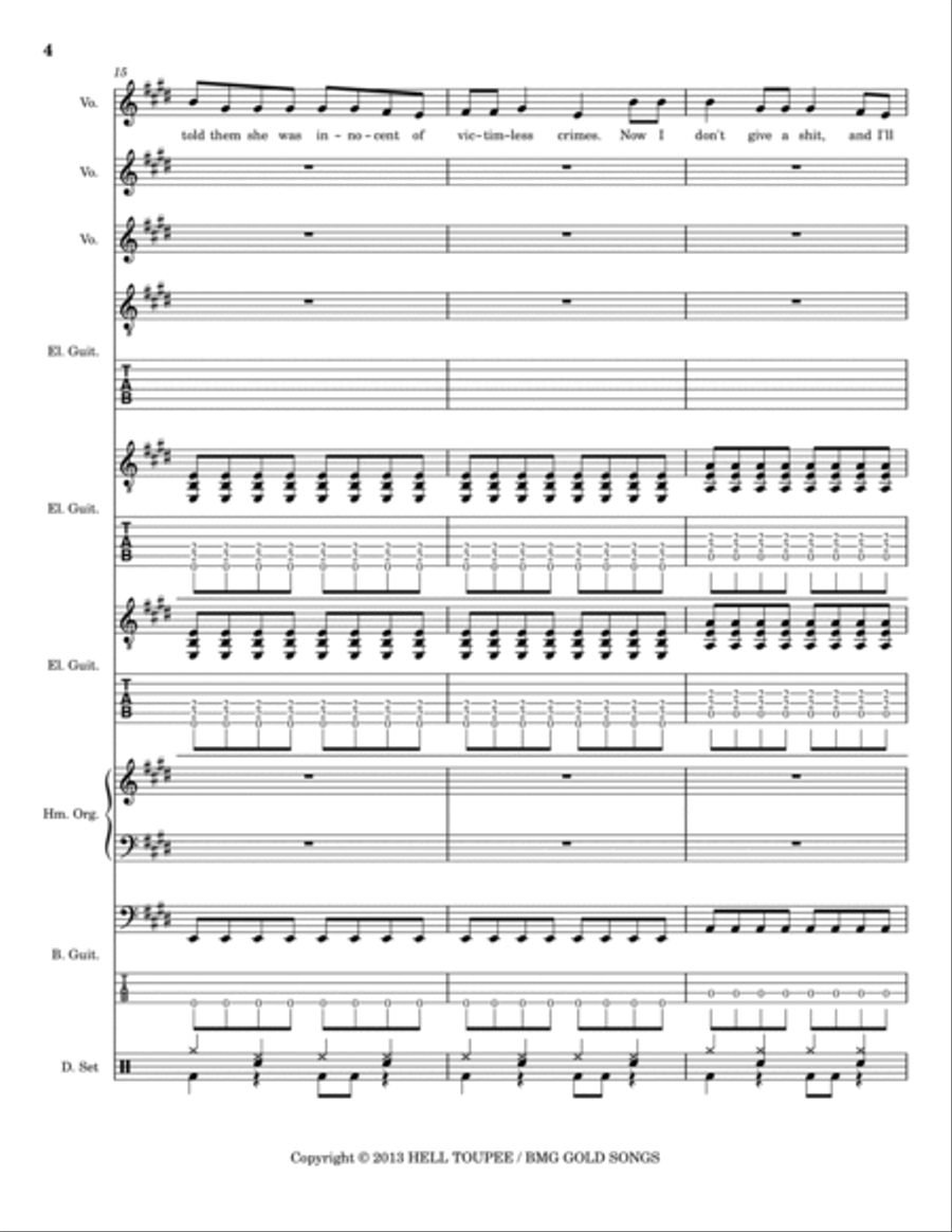 She Lied To The Fbi She Lied To The Fbi Small Ensemble scores gallery preview page 4