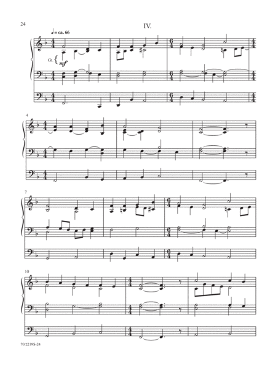 Our Hope for Years to Come Organ Solo scores gallery preview page 10