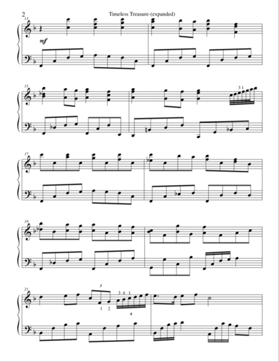 Timeless Treasure Small Ensemble scores gallery preview page 2