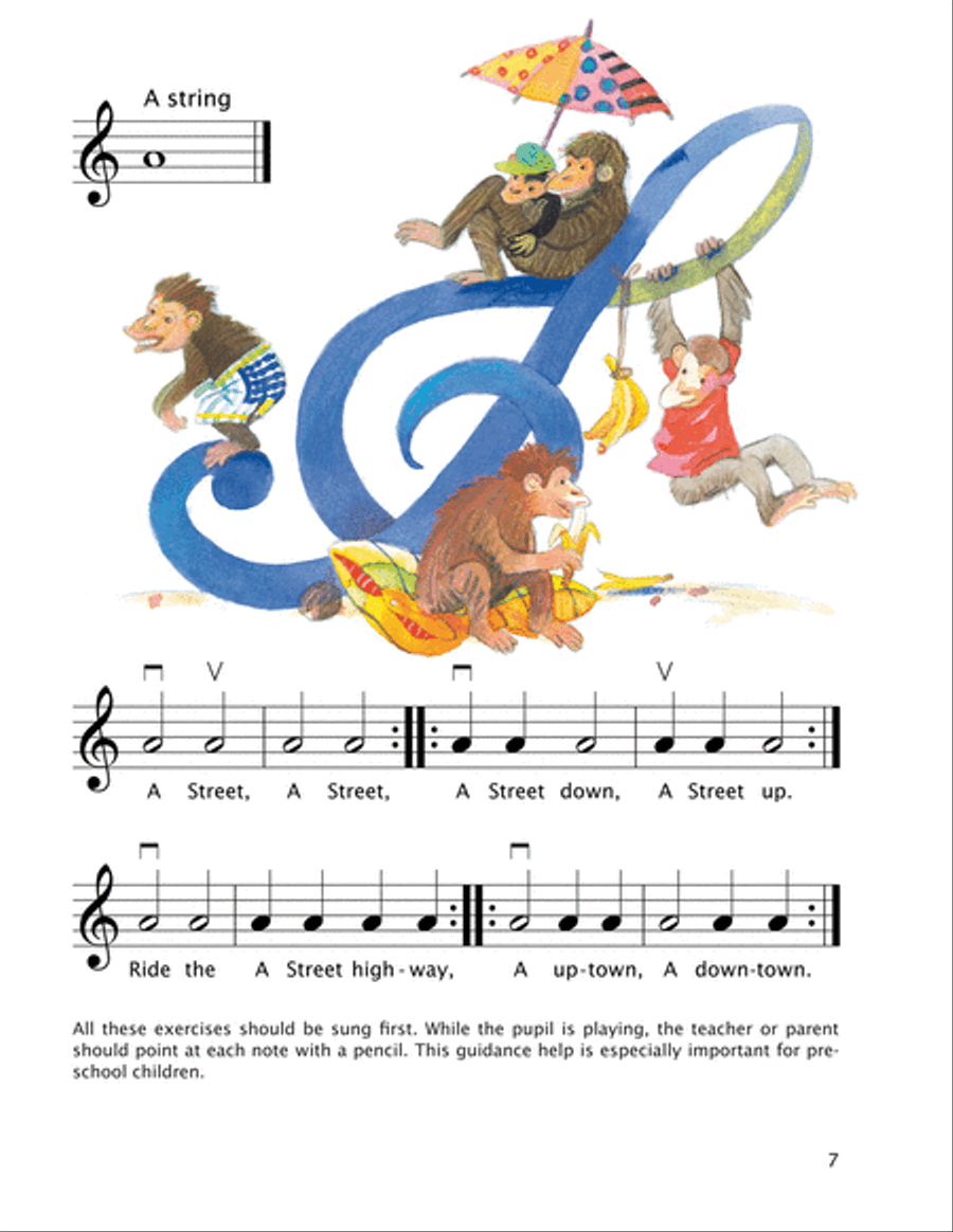 Early Start on the Violin, Volume 1 String Methods scores gallery preview page 2
