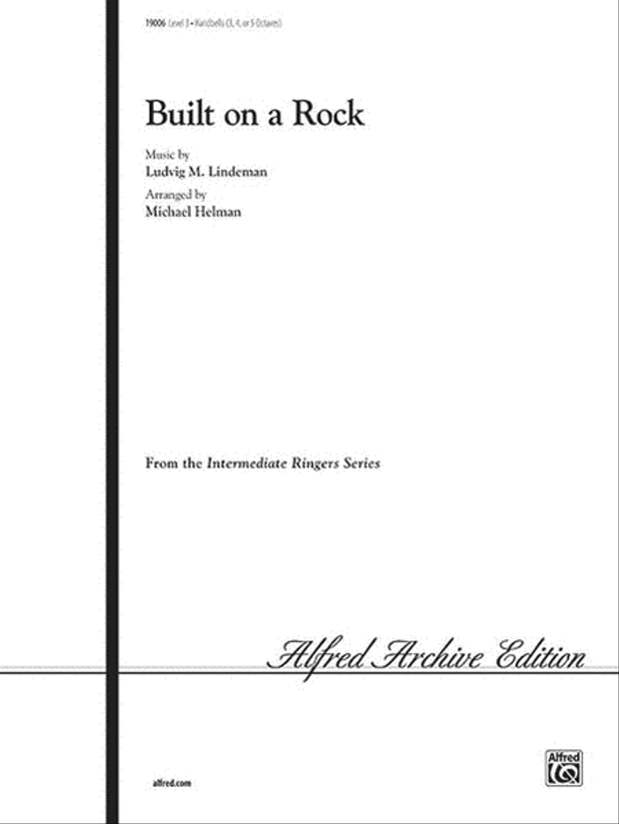 Built on a Rock Handbell Choir scores gallery preview page 1