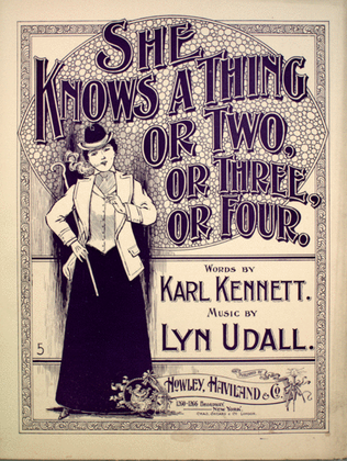 Book cover for She Knows a Thing Or Two, Or Three, Or Four