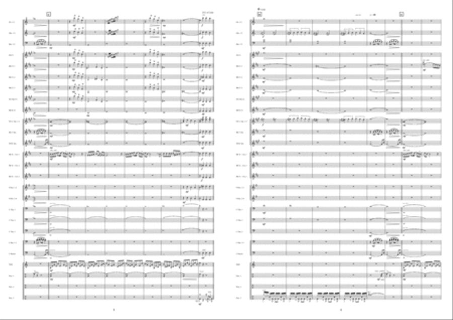 Those Were The Days My Friend Concert Band scores gallery preview page 4