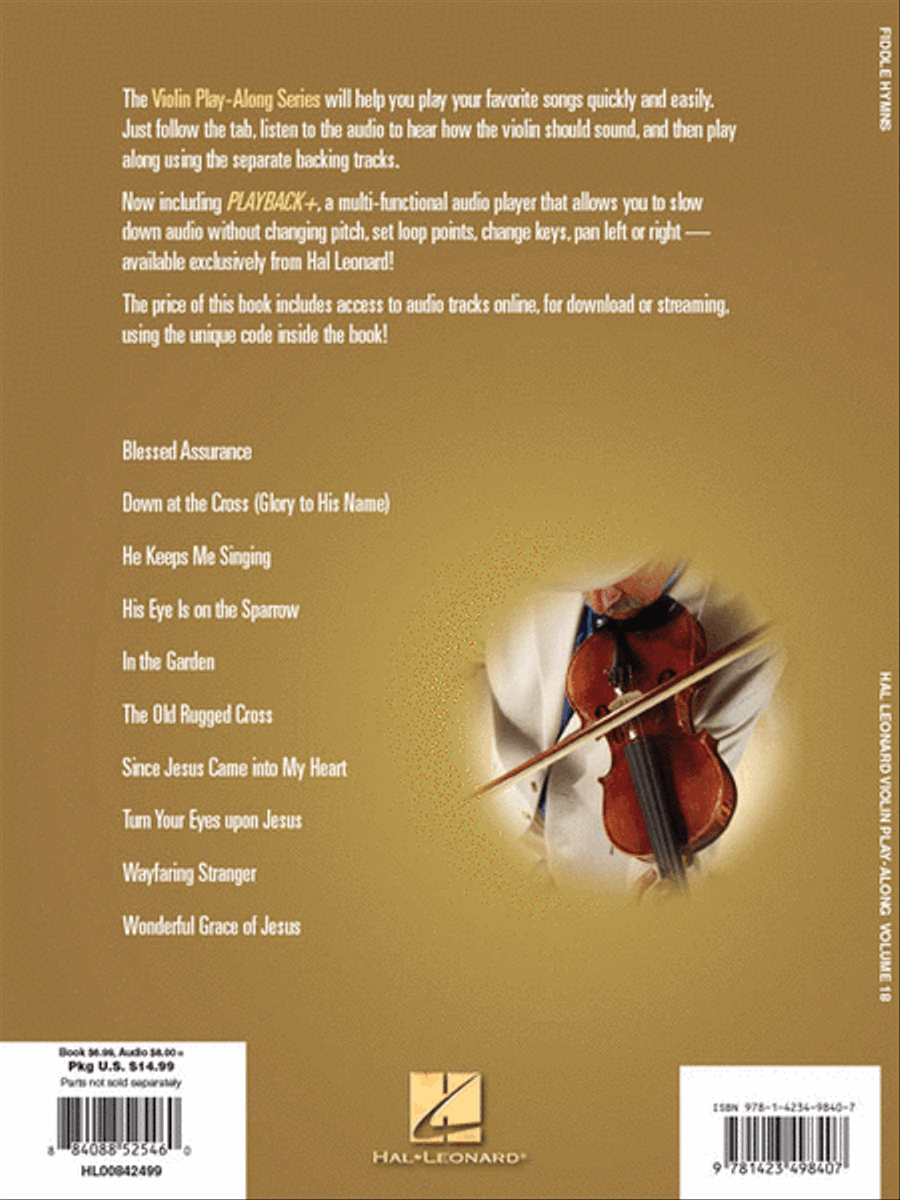 Fiddle Hymns Violin scores gallery preview page 6