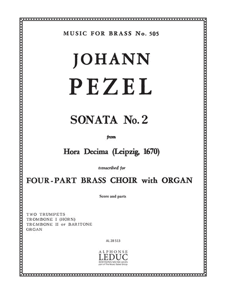 Sonata No.2 (quartet-brass)
