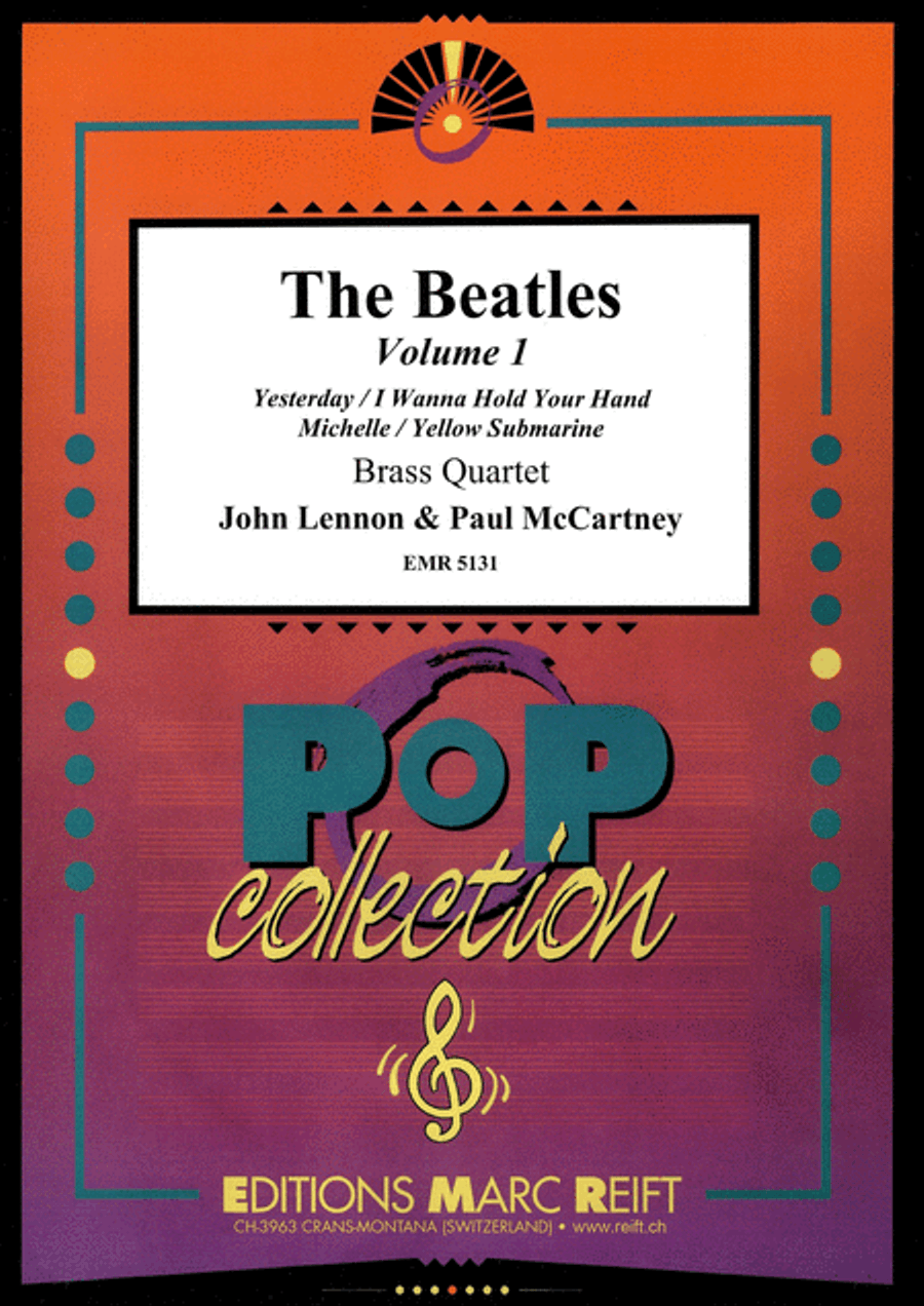 The Beatles Volume 1 Brass Quartet scores gallery preview page 1