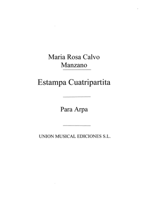 Book cover for Estampa Cuatripartita