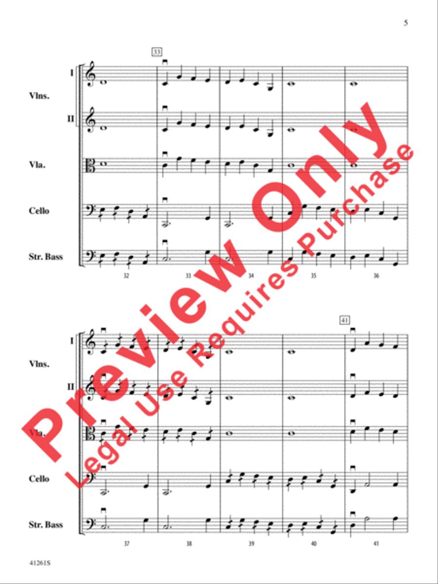 A Pirate's Dream A Pirate's Dream String Orchestra scores gallery preview page 6