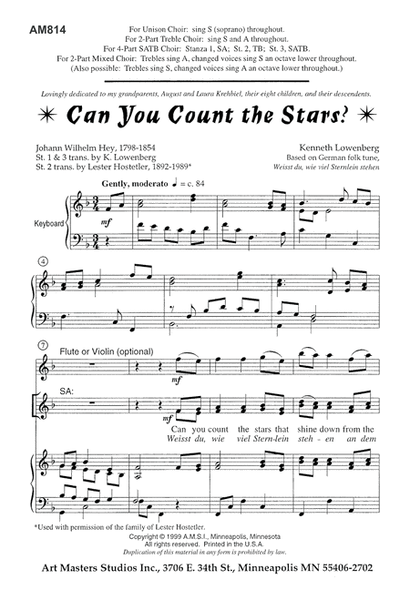 Can You Count the Stars?