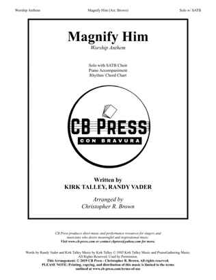 Book cover for Magnify Him