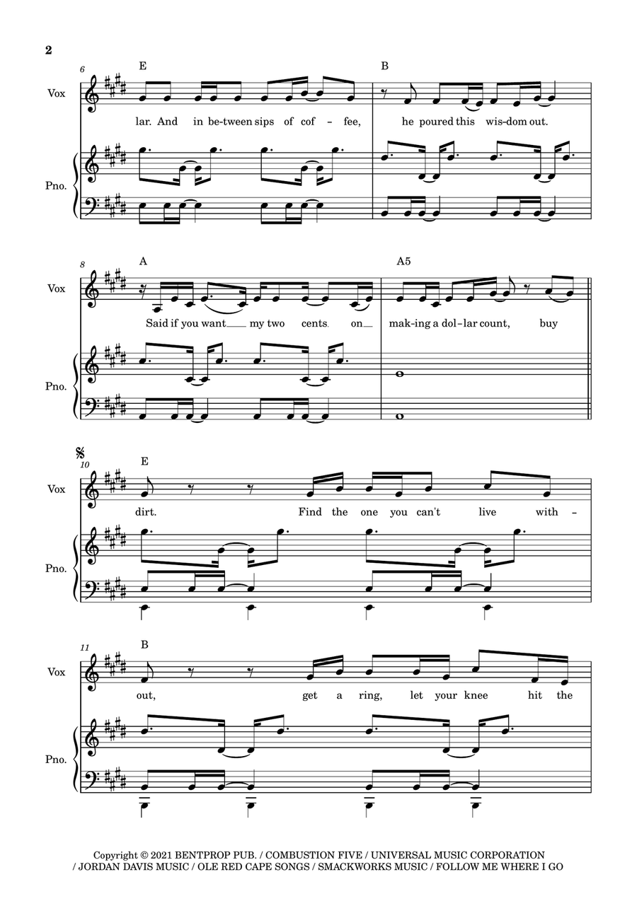 Buy Dirt Voice scores gallery preview page 2
