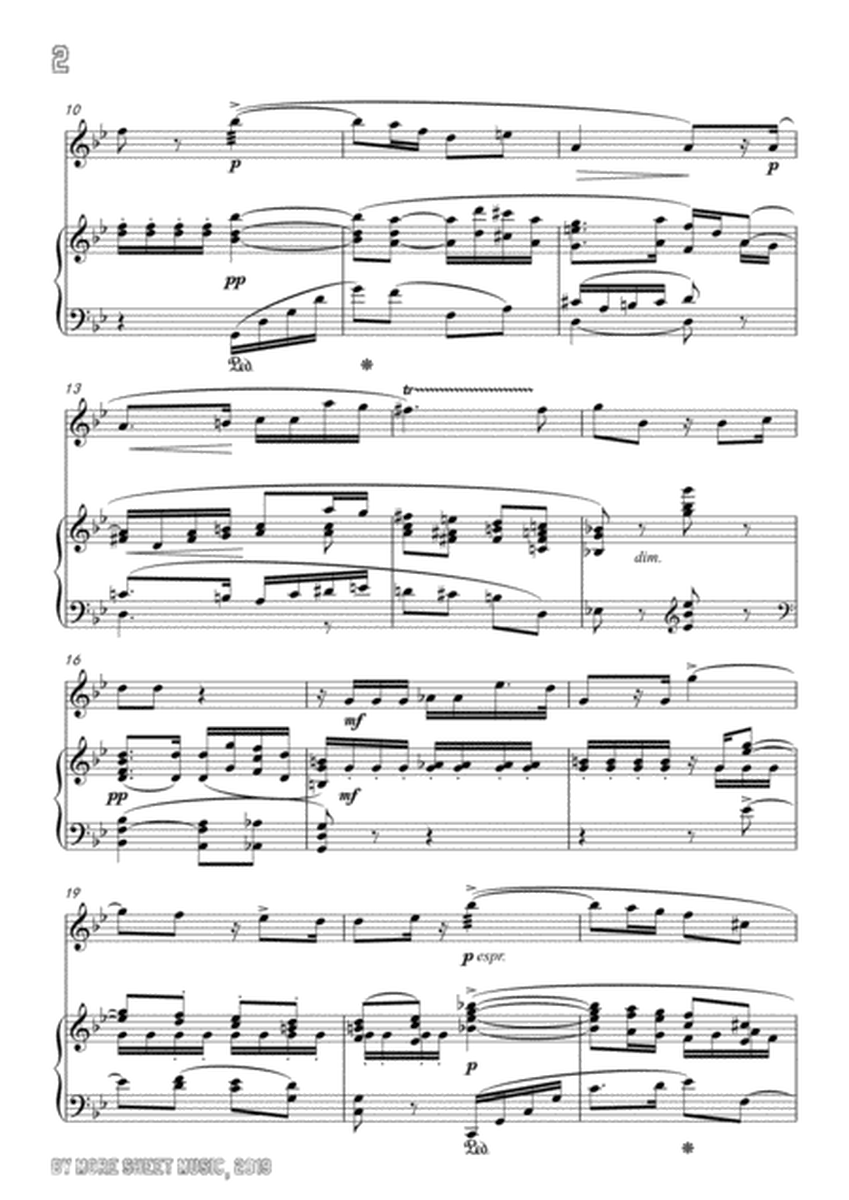 Richard Strauss-Du meines Herzens Krönelein, for Violin and Piano image number null