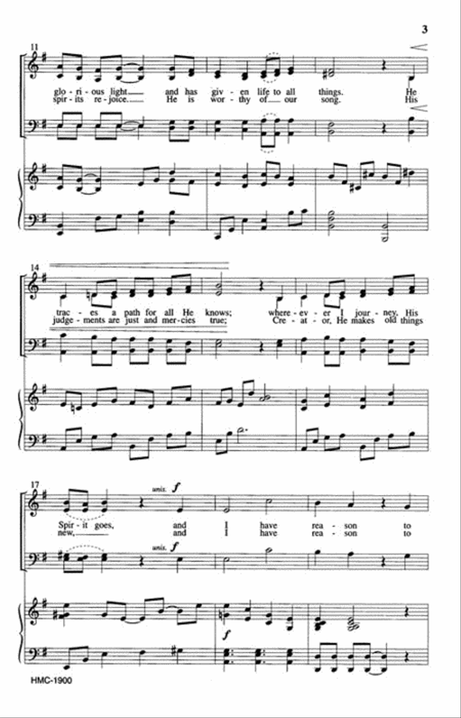 Reason to Sing Reason to Sing 4-Part scores gallery preview page 3