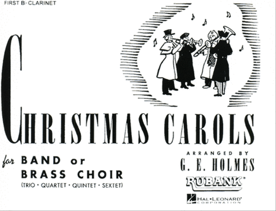 Christmas Carols for Band or Brass Choir Concert Band scores gallery preview page 1