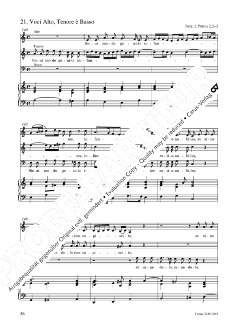 Membra Jesu nostri SSATB scores gallery preview page 57