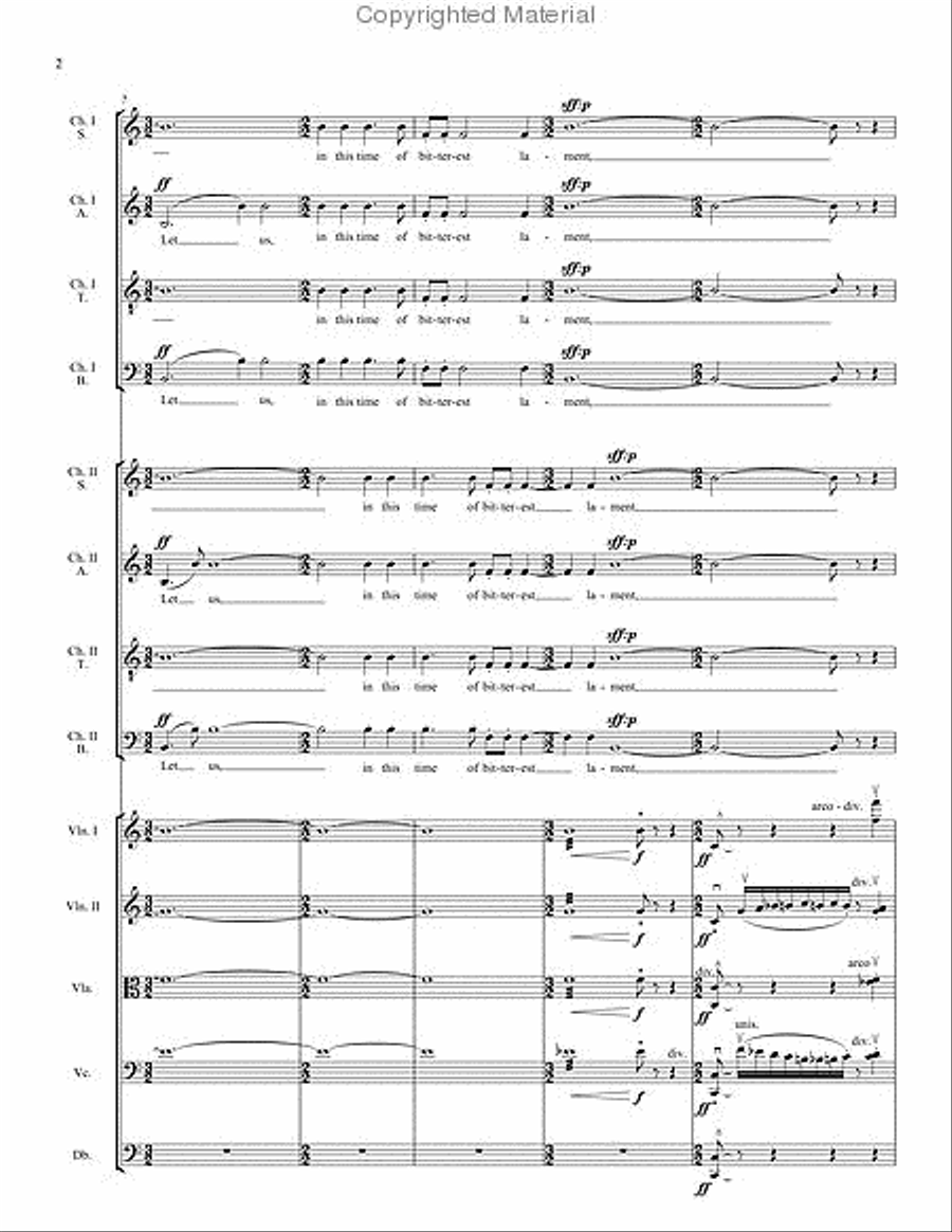 Stirring the Silence 4-Part scores gallery preview page 2