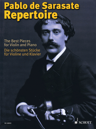 Book cover for Pablo de Sarasate Repertoire