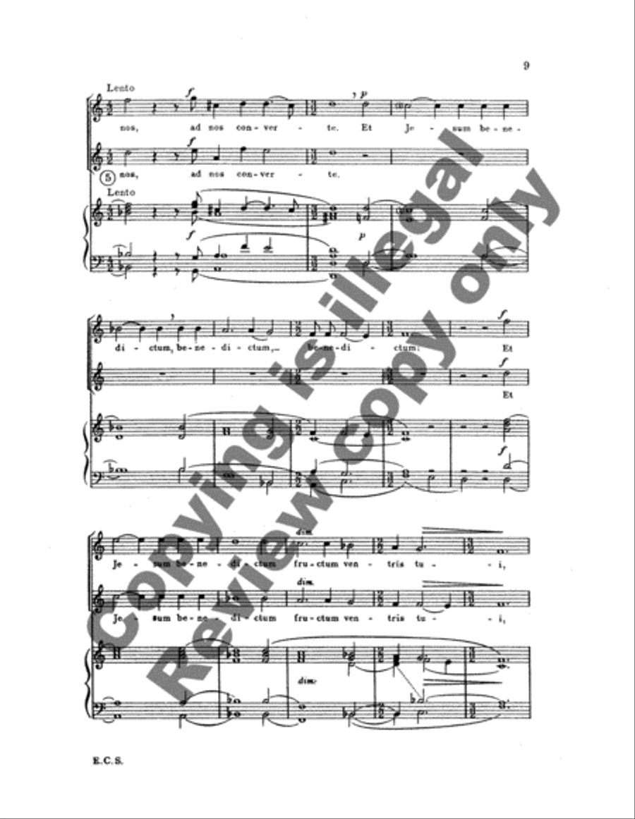 Salve Regina 2-Part scores gallery preview page 6