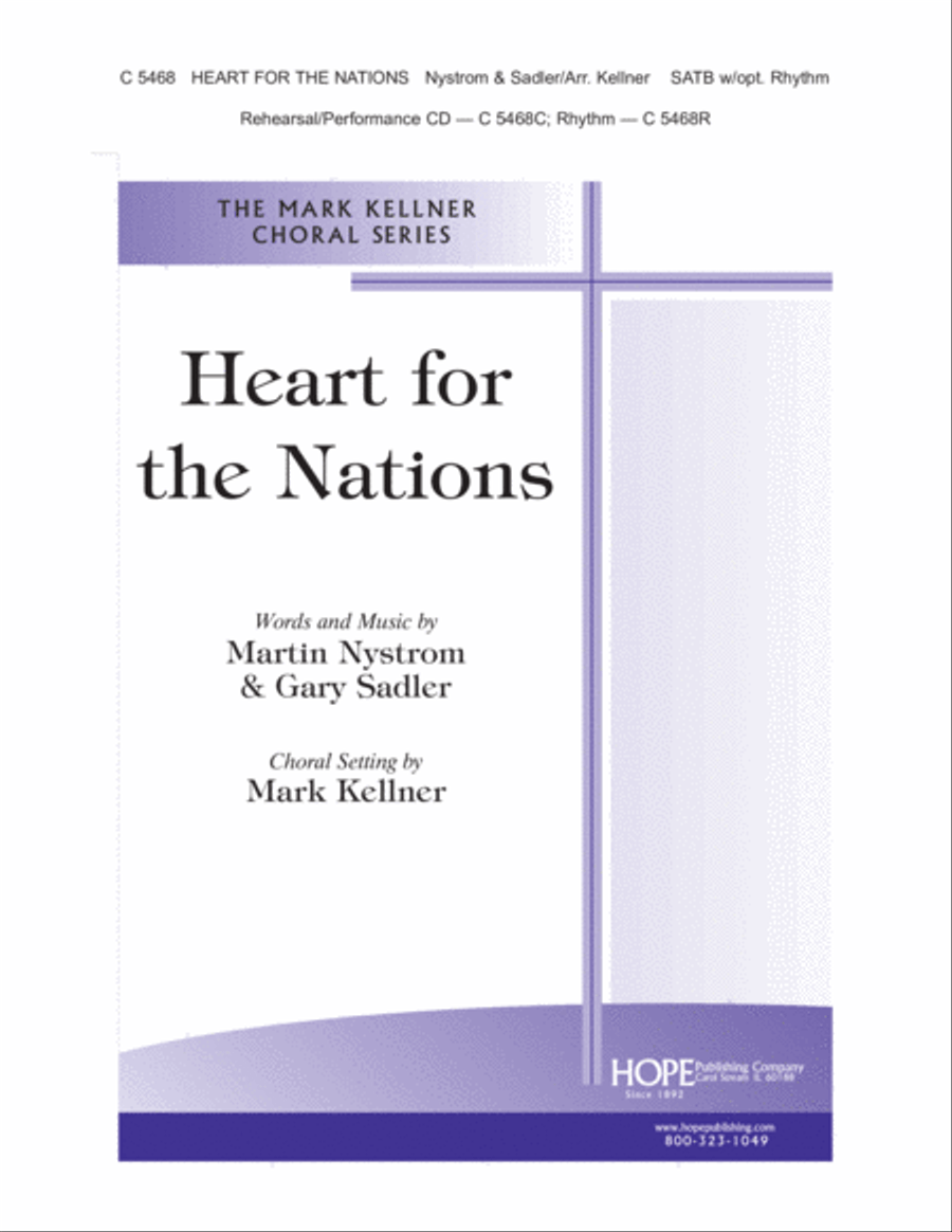 Heart for the Nations Heart for the Nations 4-Part scores gallery preview page 1