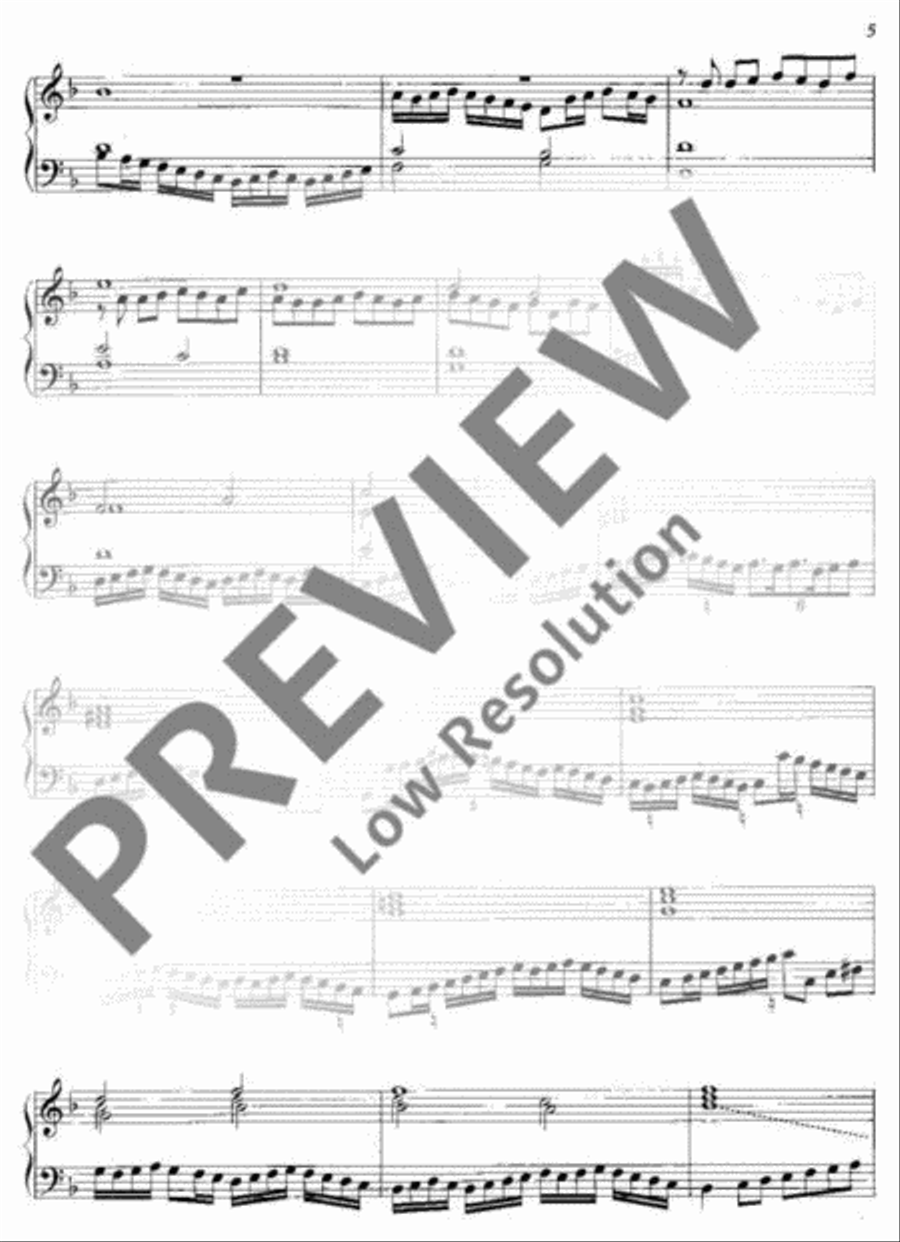 Four Susanas Harp scores gallery preview page 10
