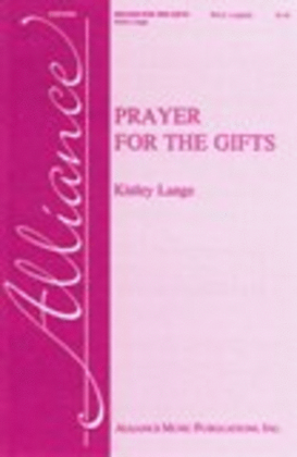 Book cover for Prayer for the Gifts