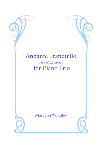 Andante Tranquillo for Piano Trio image number null