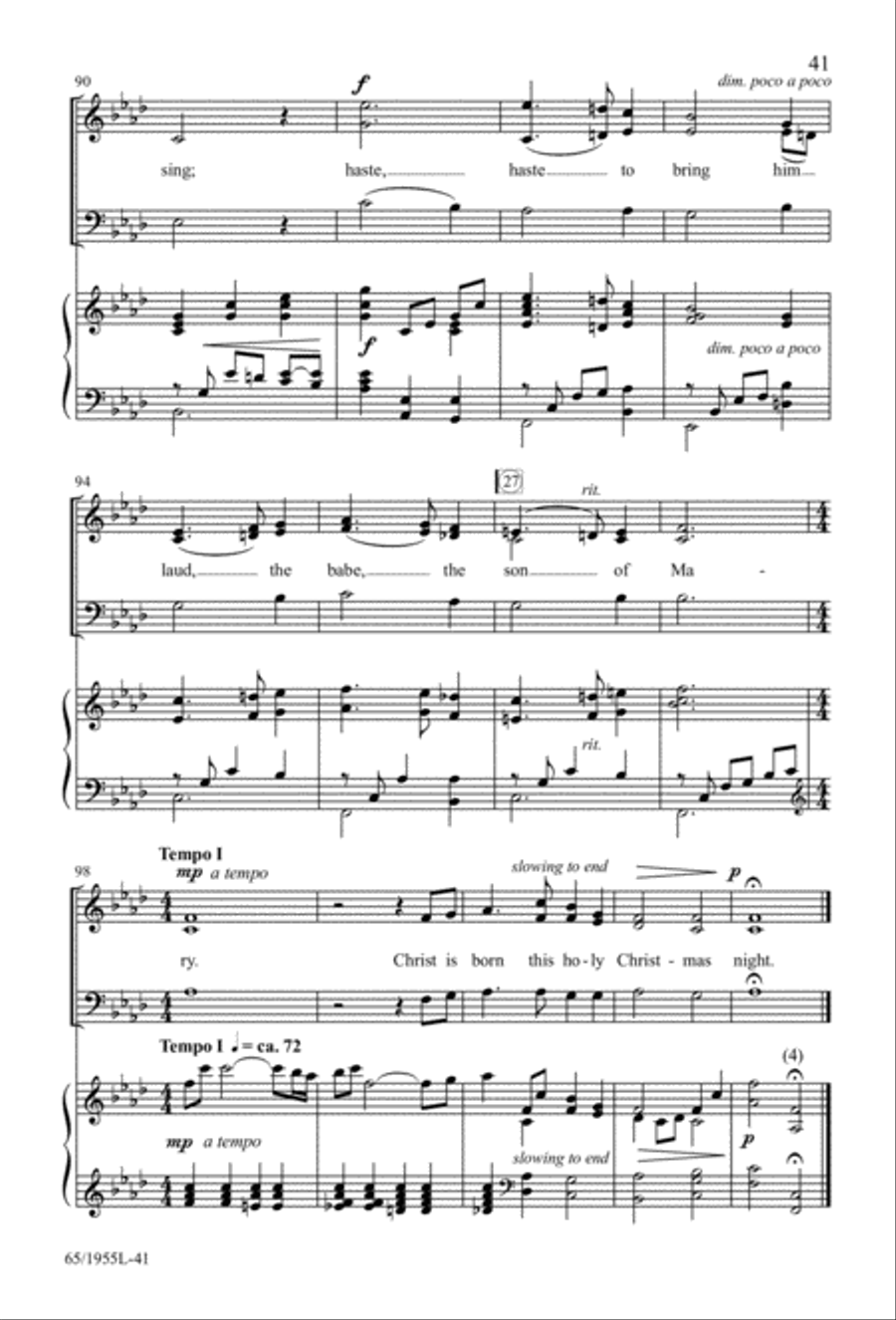 The Promise of a King 3-Part scores gallery preview page 41