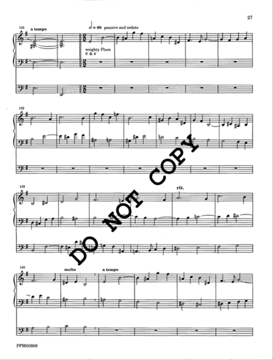 I Sing the Almighty Power of God: Organ Voluntaries on the Hymn Tunes of Ralph Vaughan Williams Volume I Organ scores gallery preview page 28
