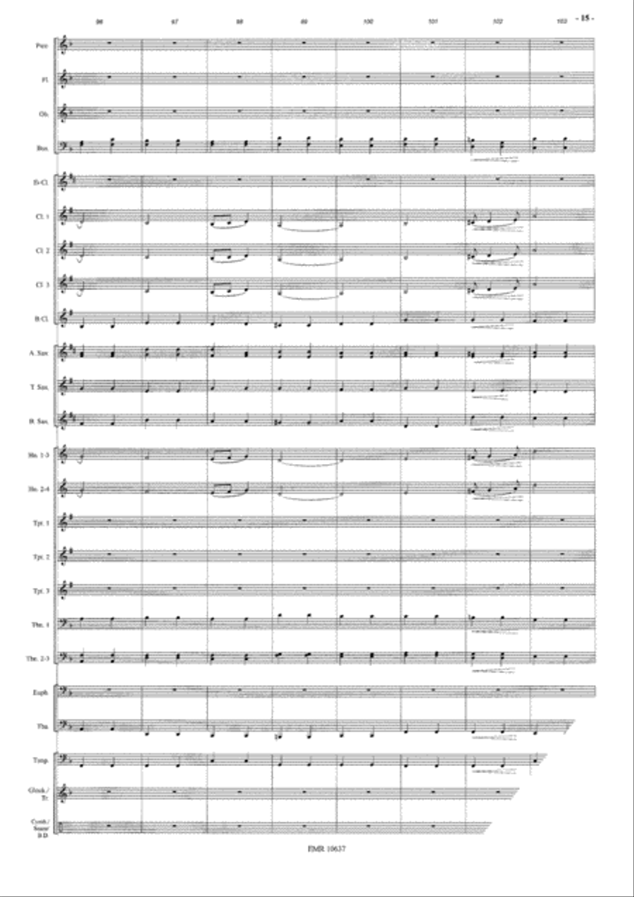 Brassed Off Concert Band scores gallery preview page 16