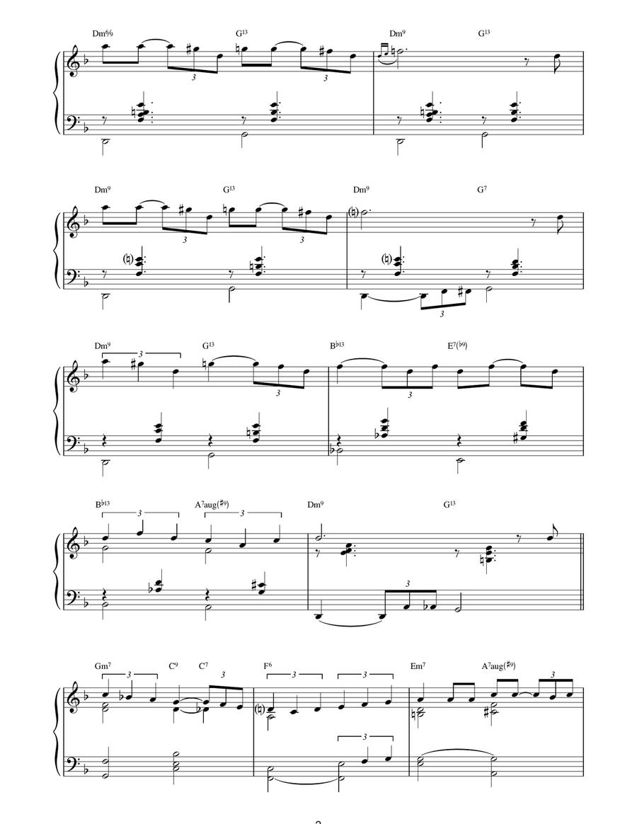 It Ain't Necessarily So Piano Solo scores gallery preview page 2