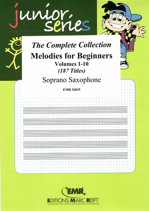 Book cover for Melodies for Beginners Volumes 1-10
