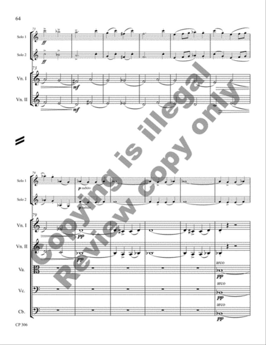 Little Suite Full Orchestra scores gallery preview page 65