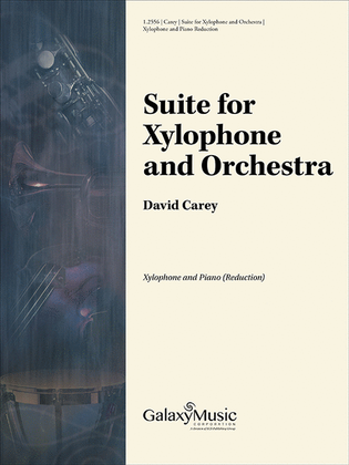 Book cover for Suite for Xylophone & Orchestra (Xylophone & Piano Part)