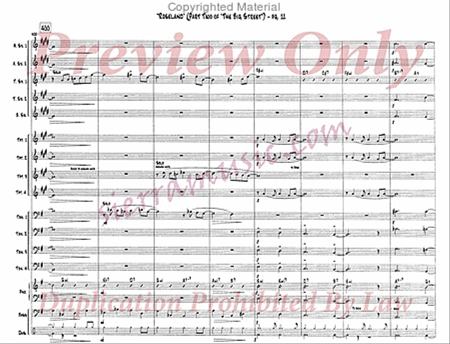 Roseland (MM2 The Big Street) Big Band scores gallery preview page 12