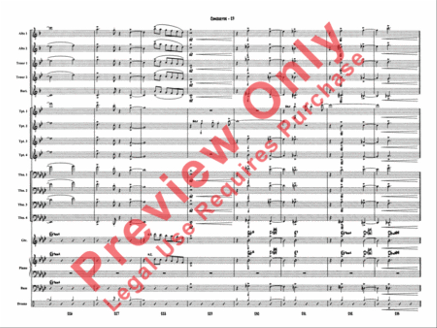 Caravan Jazz Ensemble scores gallery preview page 31