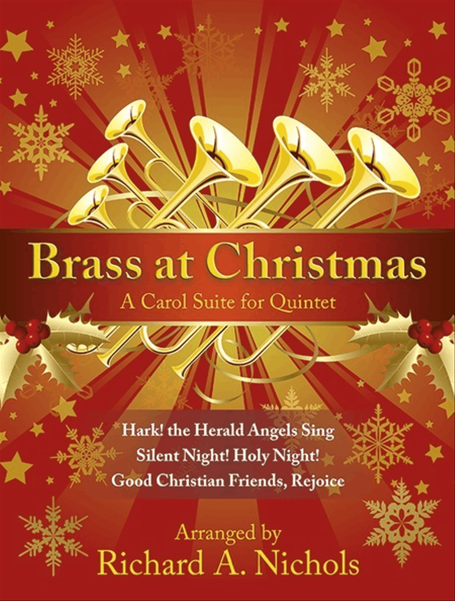 Brass at Christmas Brass Quintet scores gallery preview page 1