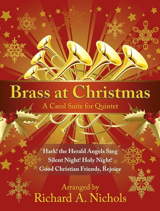 Book cover for Brass at Christmas