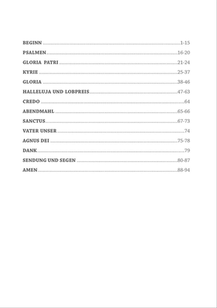 Glory to God! Gospel liturgisch. Voice scores gallery preview page 2