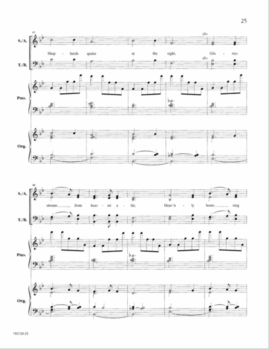 Let the People Sing at Christmas 4-Part scores gallery preview page 29