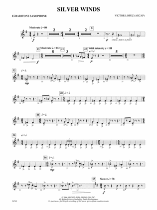 Silver Winds: E-flat Baritone Saxophone