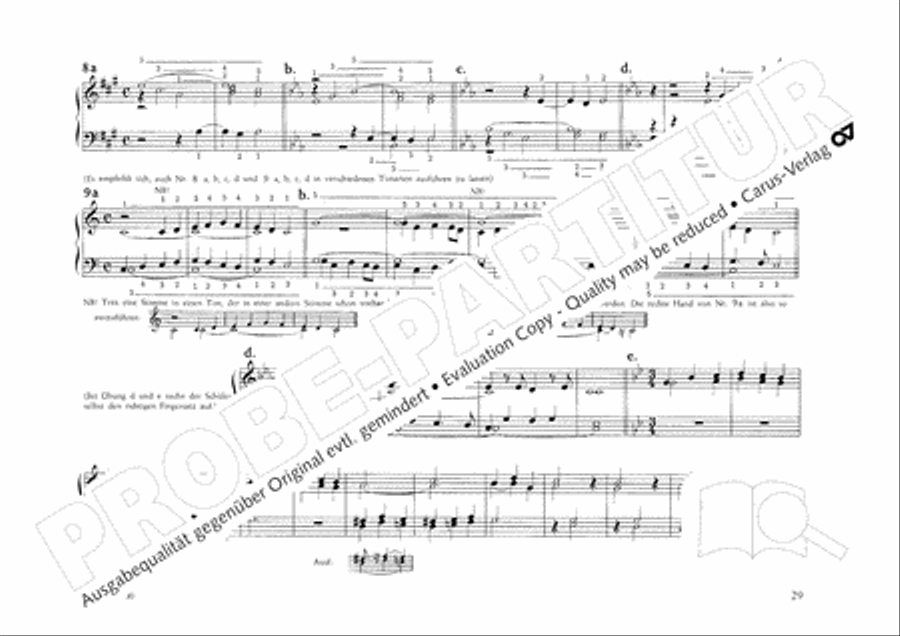 Orgelschule Orgelschule Organ scores gallery preview page 31