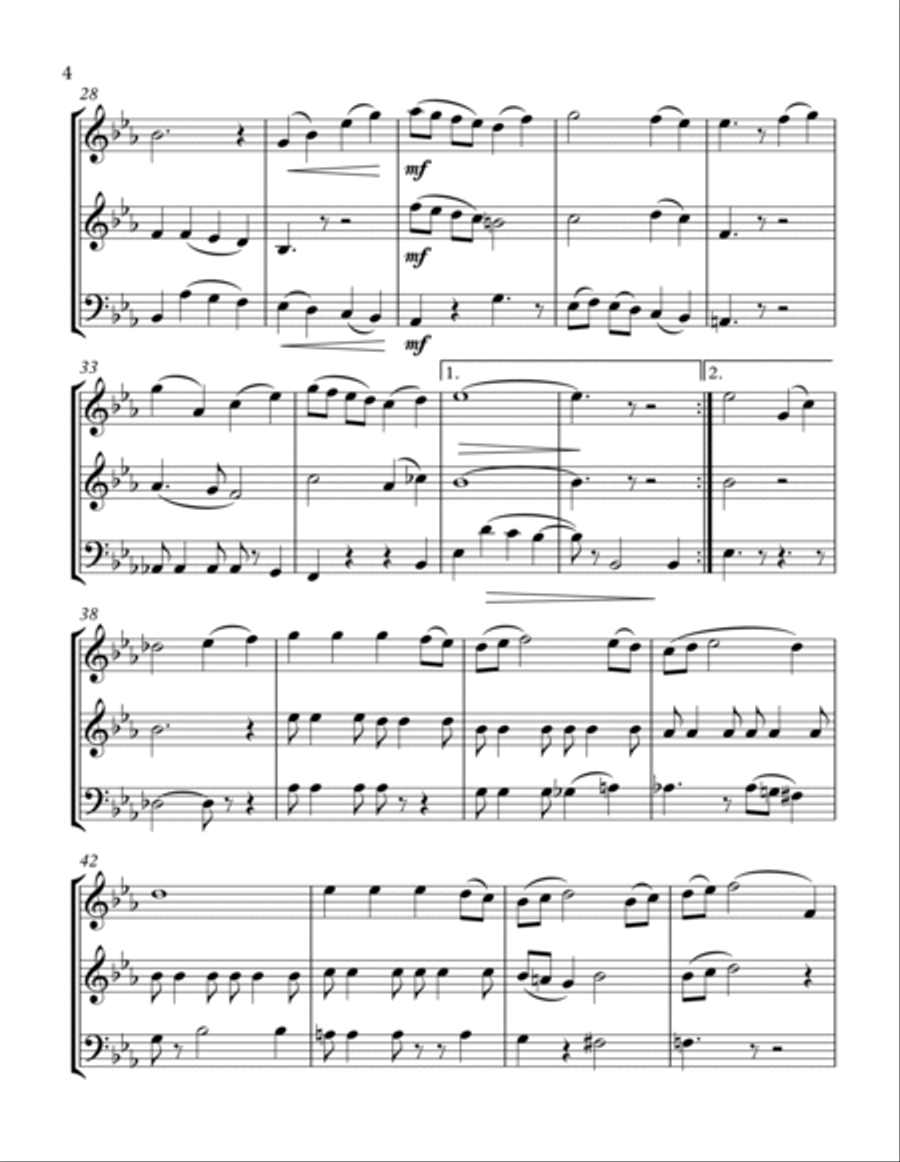 Have Yourself A Merry Little Christmas Trombone scores gallery preview page 6