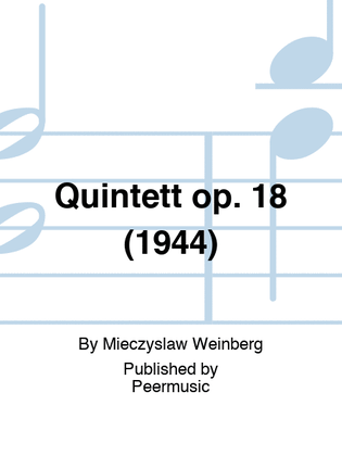 Quintett op. 18 (1944)