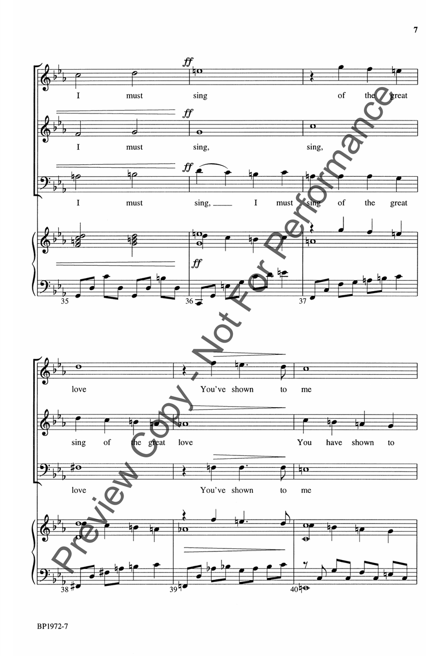 This is the Day the Lord Has Made - SAB 3-Part scores gallery preview page 8