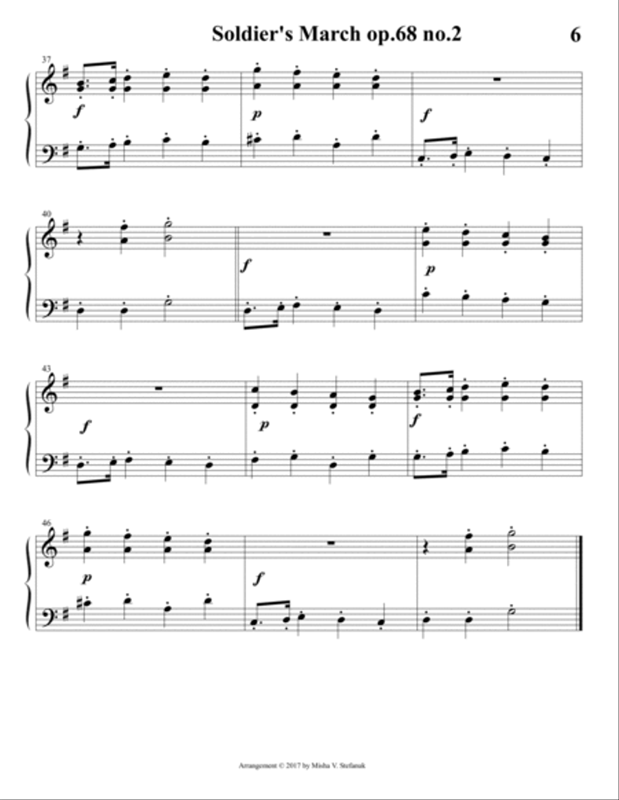 30 Schumann Easy Piano Classics Piano Method scores gallery preview page 6
